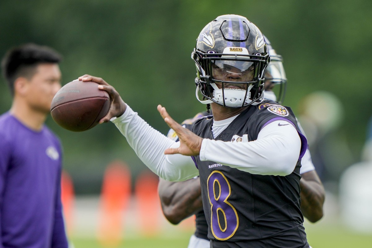 Ravens quarterback Lamar Jackson